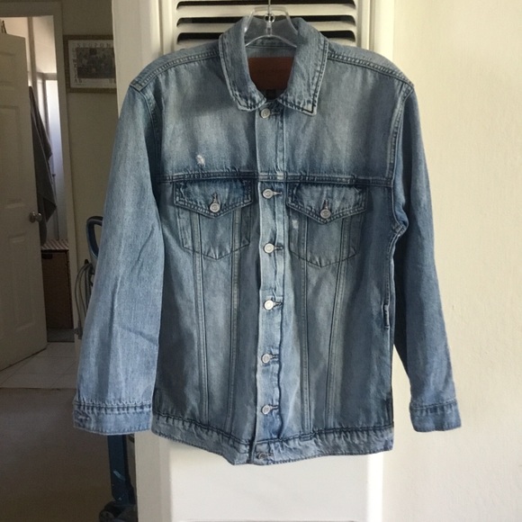 Lucky Brand Light Blue Denim Jacket - Picture 1 of 6